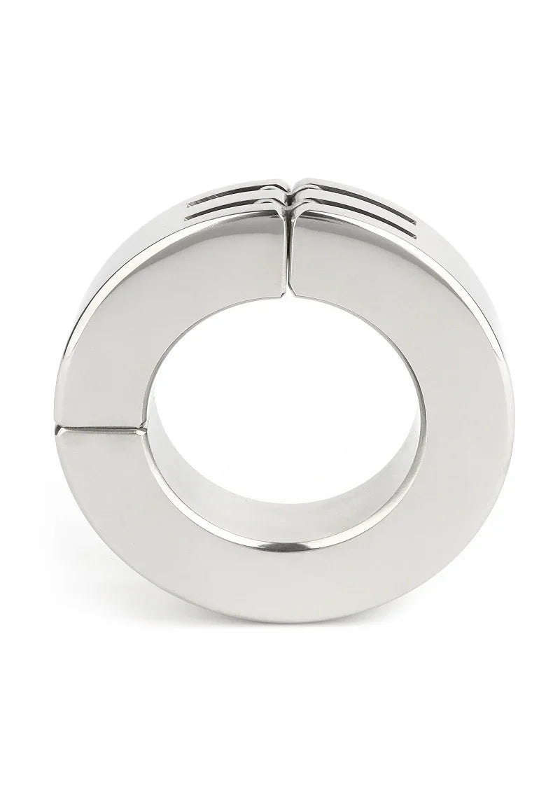 ♂ Mr. Steel Hinged Magnetic Cockring 45mm - Happytoys Sexshop: Toys for Feeling Happy & Easy 😊 - Discreet geleverd