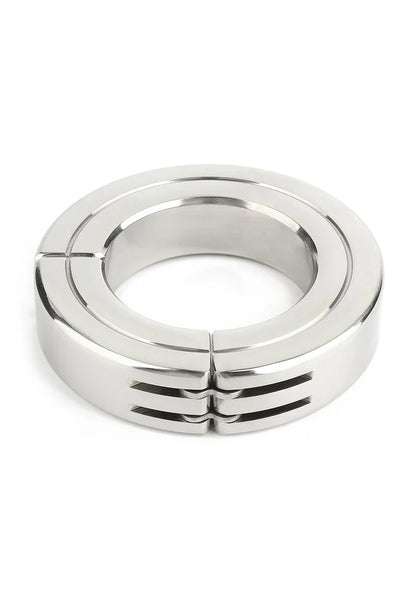 ♂ Mr. Steel Hinged Magnetic Cockring 45mm - Happytoys Sexshop: Toys for Feeling Happy & Easy 😊 - Discreet geleverd