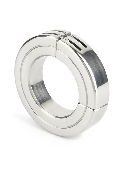 ♂ Mr. Steel Hinged Magnetic Cockring 45mm - Happytoys Sexshop: Toys for Feeling Happy & Easy 😊 - Discreet geleverd