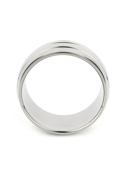 ♂ Mr. Steel Oval Barrel C-Ring 55mm - Happytoys Sexshop: Toys for Feeling Happy & Easy 😊 - Discreet geleverd