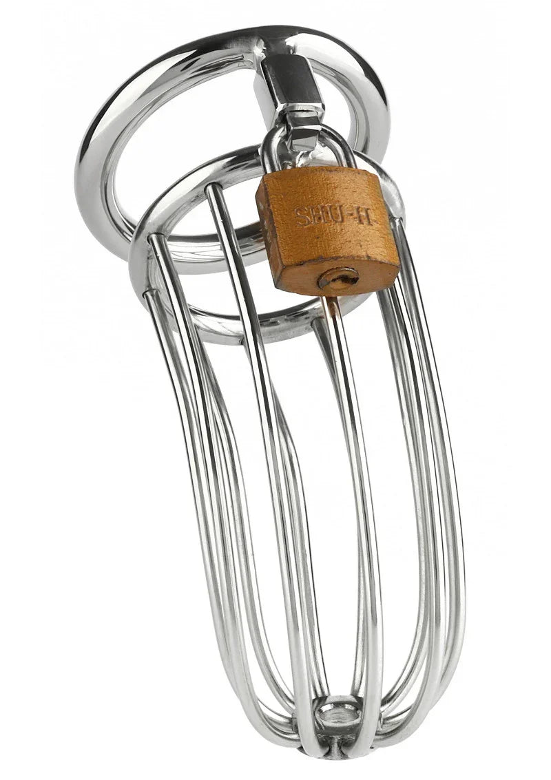 ♂ Mr. Steel The Man Slut Cock Cage - Happytoys Sexshop: Toys for Feeling Happy & Easy 😊 - Discreet geleverd