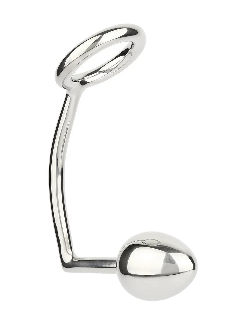 Ass Hitch Egg 40mm/Ring 40mm by Mr. Steel - Happytoys Sexshop: Toys for Feeling Happy & Easy 😊 - Discreet geleverd