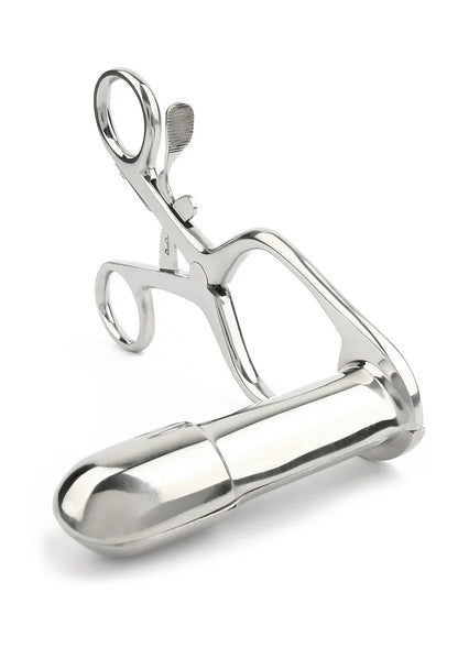 Barr Rectal Speculum Small Mr. Steel - Happytoys Sexshop: Toys for Feeling Happy & Easy 😊 - Discreet geleverd
