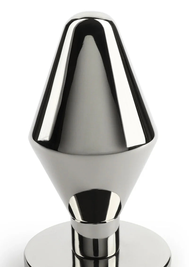 Mr. Steel Classic Butt Plug Medium - Happytoys Sexshop: Toys for Feeling Happy & Easy 😊 - Discreet geleverd