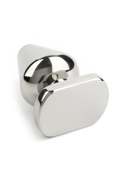 Mr. Steel Heavy Steel Butt Plug Small - Happytoys Sexshop: Toys for Feeling Happy & Easy 😊 - Discreet geleverd