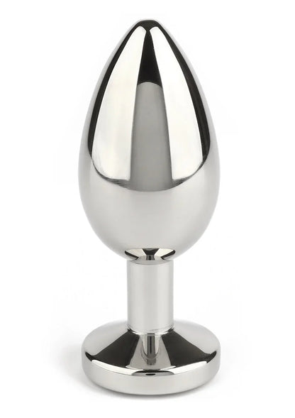 Mr. Steel Jewled Butt Plug Medium (Pink) - Happytoys Sexshop: Toys for Feeling Happy & Easy 😊 - Discreet geleverd