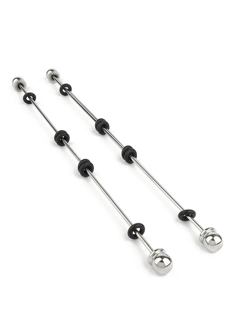 Nipple Sticks with Ball 20cm by Mr. Steel - Happytoys Sexshop: Toys for Feeling Happy & Easy 😊 - Discreet geleverd