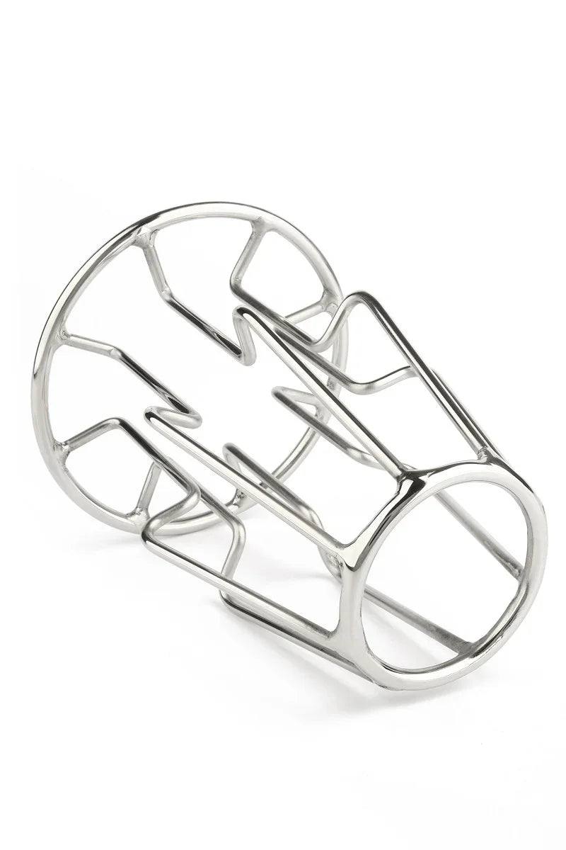 Mr. Steel Trapezoid Anal Plug Large - Happytoys Sexshop: Toys for Feeling Happy & Easy 😊 - Discreet geleverd