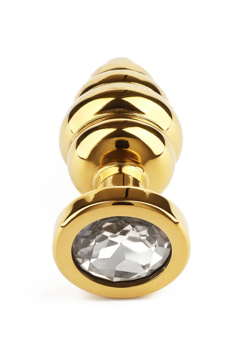 Mr. Steel Twister ButtPlug Small - Happytoys Sexshop: Toys for Feeling Happy & Easy 😊 - Discreet geleverd