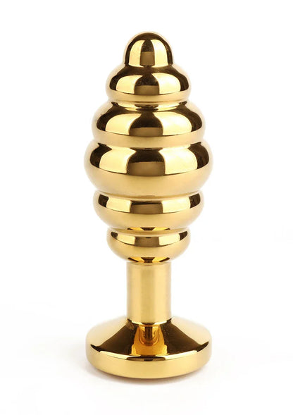 Mr. Steel Twister Butt plug Medium - Happytoys Sexshop: Toys for Feeling Happy & Easy 😊 - Discreet geleverd