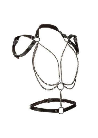 Multi Chain Halter Plus by CalExotics - Happytoys Sexshop: Toys for Feeling Happy & Easy 😊 - Discreet geleverd
