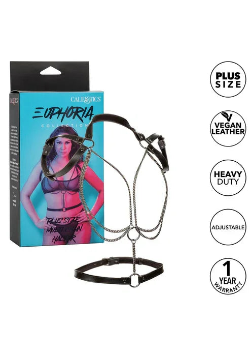 Multi Chain Halter Plus by CalExotics - Happytoys Sexshop: Toys for Feeling Happy & Easy 😊 - Discreet geleverd