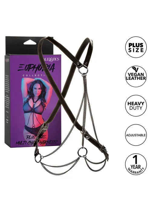 Multi Chain Harness Plus by CalExotics - Happytoys Sexshop: Toys for Feeling Happy & Easy 😊 - Discreet geleverd