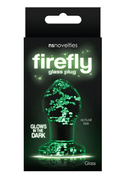 NS Novelties Firefly Glass Plug Small - Happytoys Sexshop: Toys for Feeling Happy & Easy 😊 - Discreet geleverd