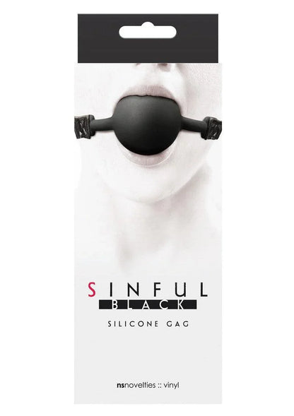 NS Novelties Sinful Soft Silicone Gag - Happytoys Sexshop: Toys for Feeling Happy & Easy 😊 - Discreet geleverd
