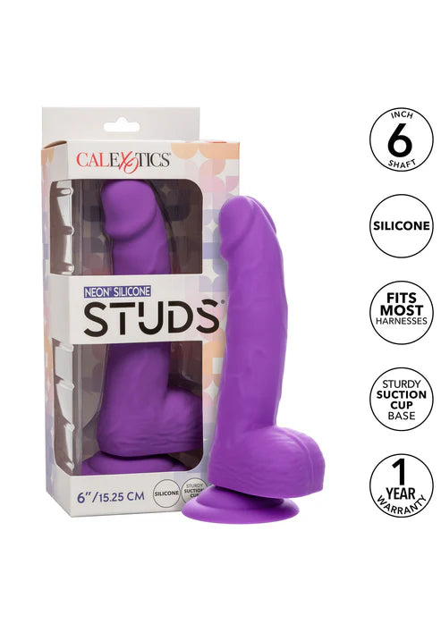 Neon Silicone Studs 6 inch @ CalExotics