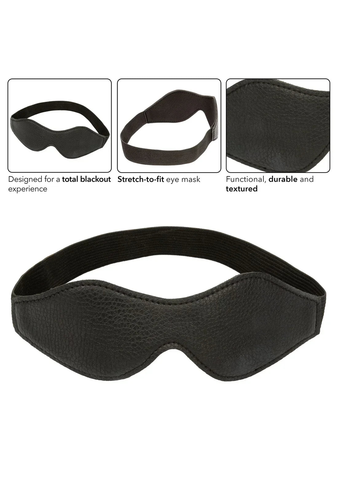 Nocturnal Eye Mask by CalExotics - Happytoys Sexshop: Toys for Feeling Happy & Easy 😊 - Discreet geleverd