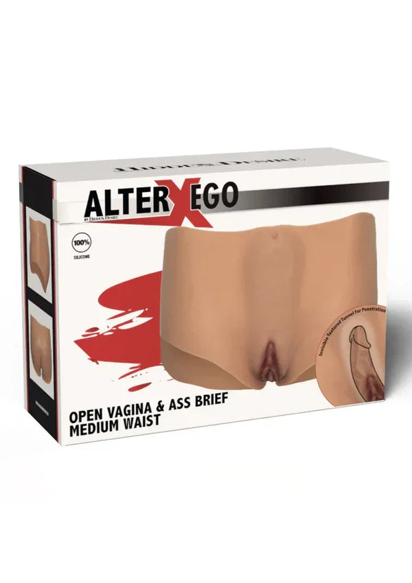 Open Vagina and Ass Brief by Hidden Desire - Happytoys Sexshop: Toys for Feeling Happy & Easy 😊 - Discreet geleverd
