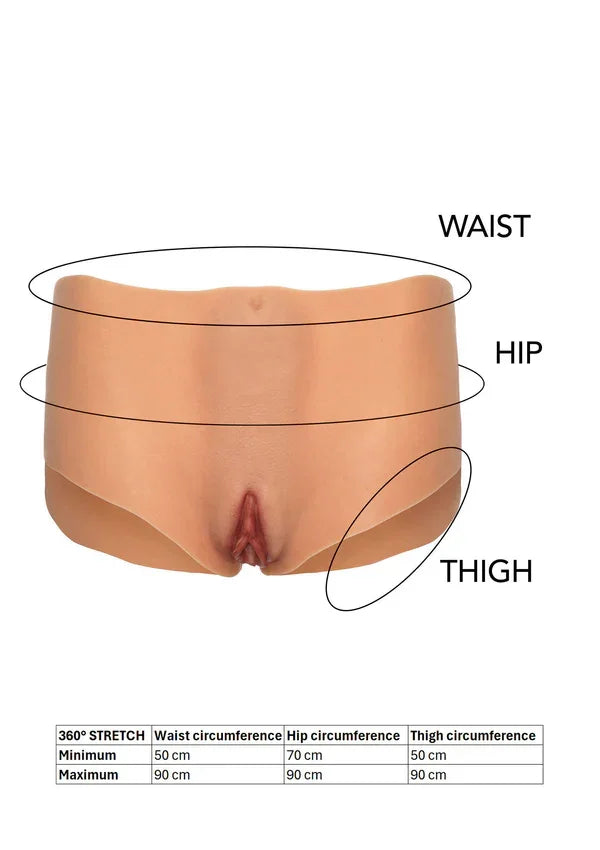 Open Vagina and Ass Brief by Hidden Desire - Happytoys Sexshop: Toys for Feeling Happy & Easy 😊 - Discreet geleverd