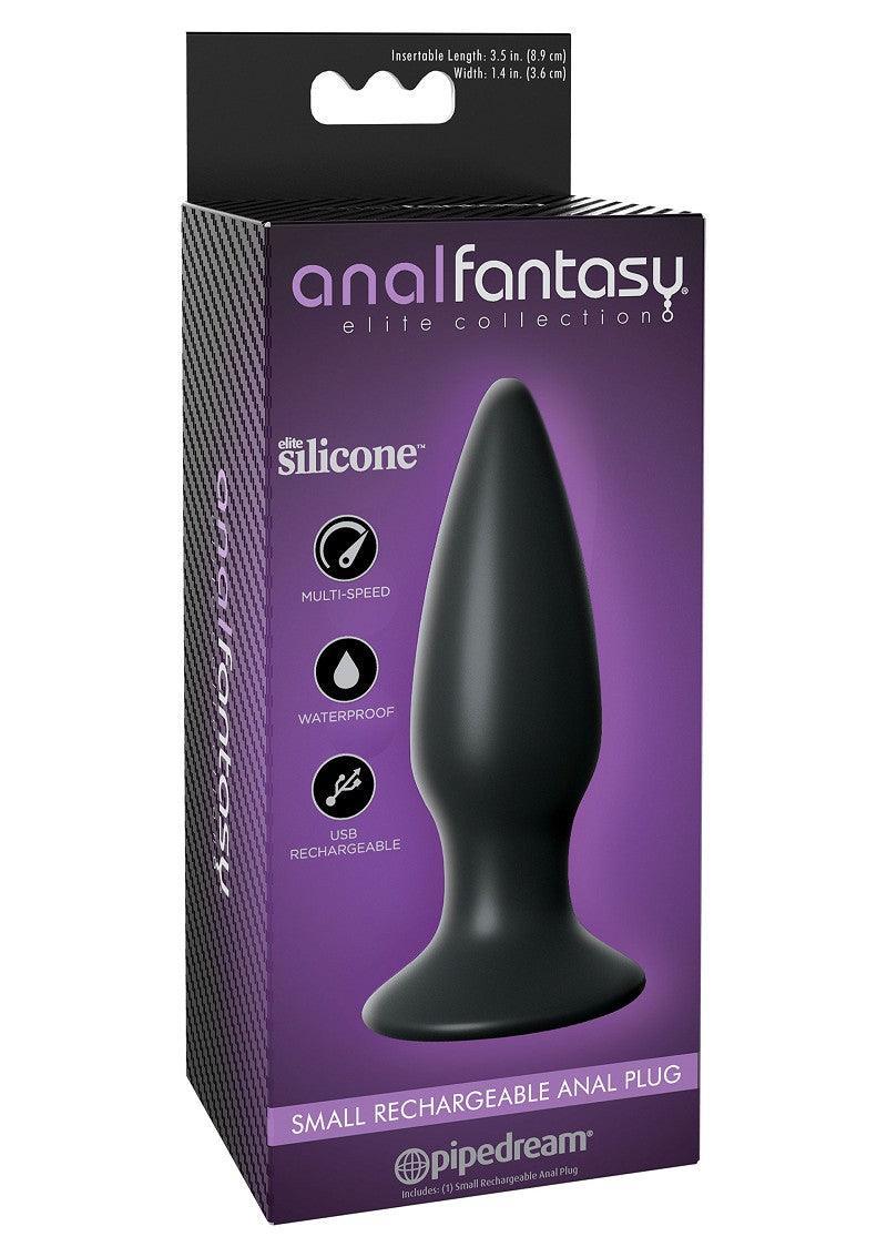 Pipedream Anal Fantasy Elite Rechargeable Anal Plug Small - Happytoys Sexshop: Toys for Feeling Happy & Easy 😊 - Discreet geleverd