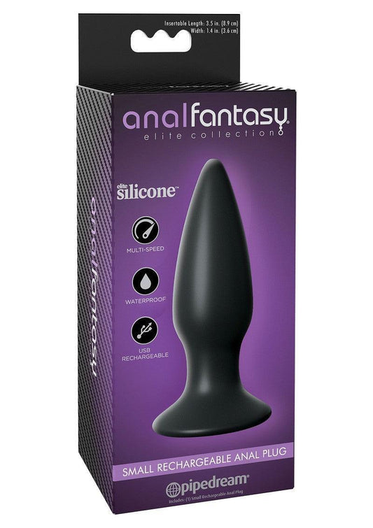 Pipedream Anal Fantasy Elite Rechargeable Anal Plug Small - Happytoys Sexshop: Toys for Feeling Happy & Easy 😊 - Discreet geleverd