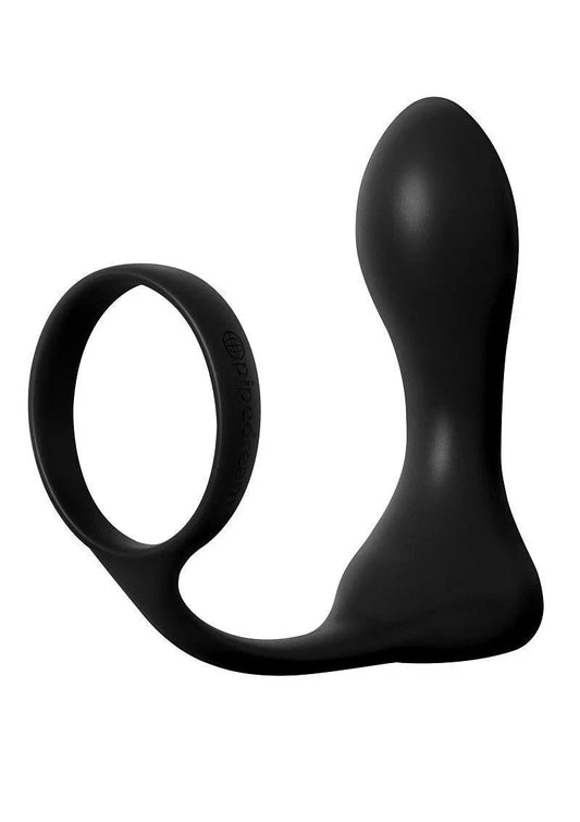 Pipedream Anal Fantasy Elite Rechargeable Ass-Gasm Pro: anaal vibrator met cockring - Happytoys Sexshop: Toys for Feeling Happy & Easy 😊 - Discreet geleverd
