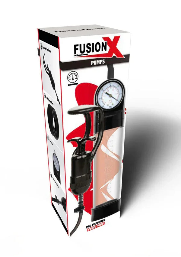 Pro Pressure Penis Pump by Hidden Desire - Happytoys Sexshop: Toys for Feeling Happy & Easy 😊 - Discreet geleverd