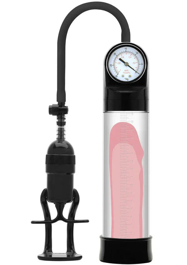 Pro Pressure Penis Pump by Hidden Desire - Happytoys Sexshop: Toys for Feeling Happy & Easy 😊 - Discreet geleverd
