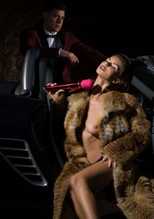 Pro Wand Massager Black by Caresse - Happytoys Sexshop: Toys for Feeling Happy & Easy 😊 - Discreet geleverd