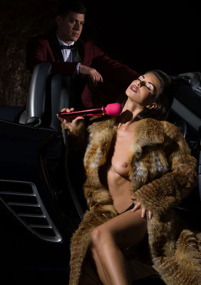 Pro Wand Massager Black by Caresse - Happytoys Sexshop: Toys for Feeling Happy & Easy 😊 - Discreet geleverd