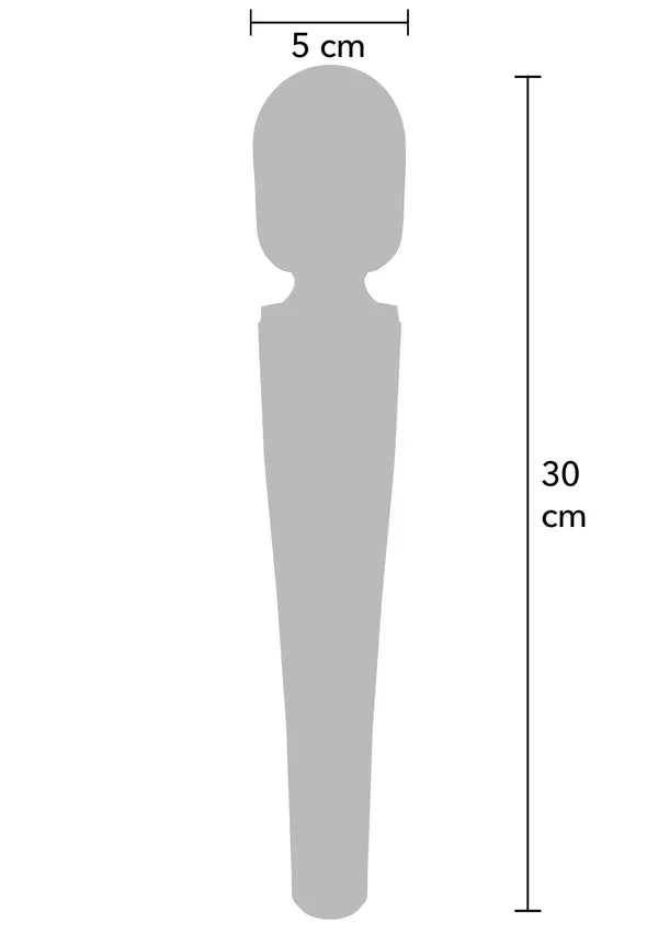 Pro Wand Massager Red by Caresse - Happytoys Sexshop: Toys for Feeling Happy & Easy 😊 - Discreet geleverd