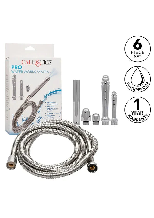 Pro Water Works System by CalExotics - Happytoys Sexshop: Toys for Feeling Happy & Easy 😊 - Discreet geleverd