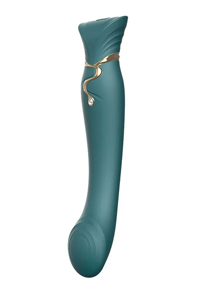 Queen G-Spot Puls Wave Vibrator (green) by Zalo - Happytoys Sexshop: Toys for Feeling Happy & Easy 😊 - Discreet geleverd