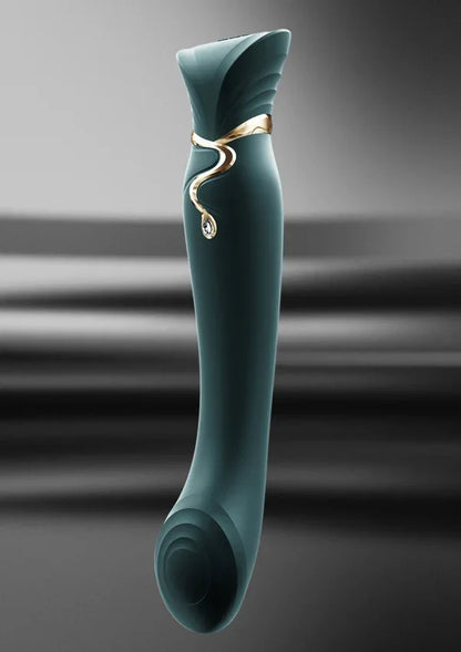 Queen G-Spot Puls Wave Vibrator (green) by Zalo - Happytoys Sexshop: Toys for Feeling Happy & Easy 😊 - Discreet geleverd