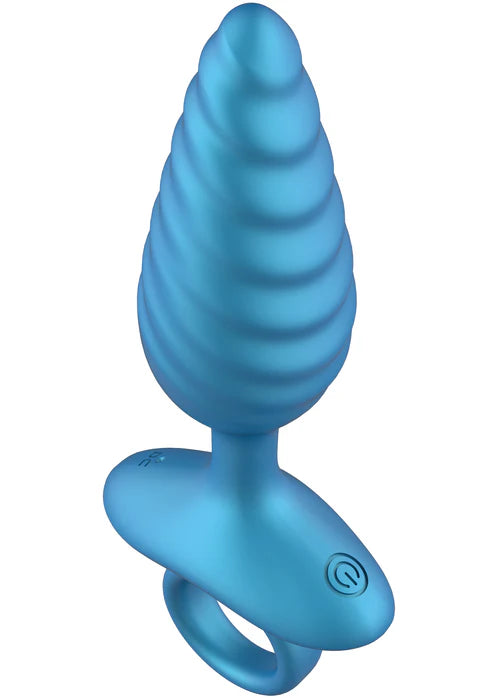 Ribbed Anal Plug Vibrating + Remote @ Playhouse