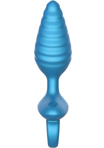 Ribbed Anal Plug Vibrating + Remote @ Playhouse