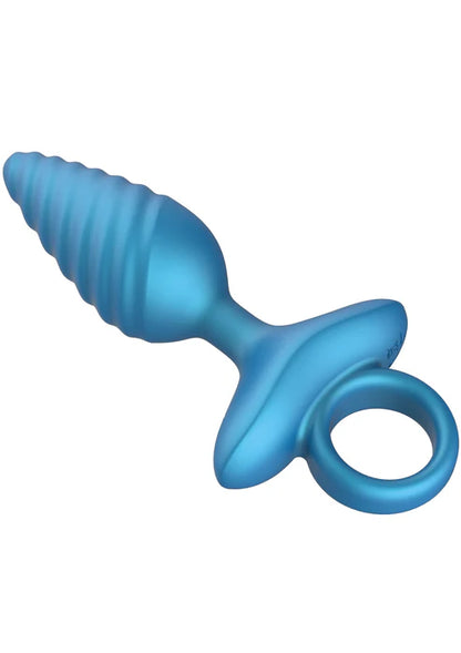 Ribbed Anal Plug Vibrating + Remote @ Playhouse