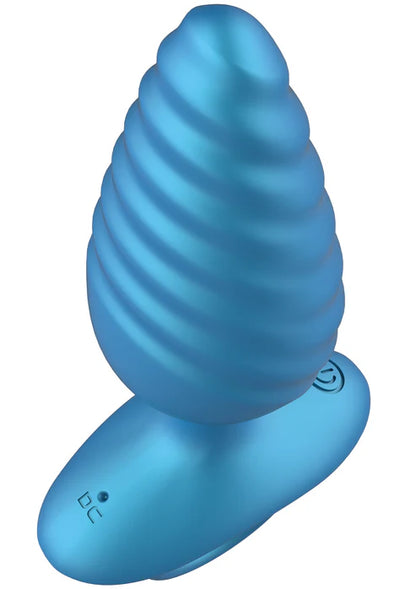 Ribbed Anal Plug Vibrating + Remote @ Playhouse