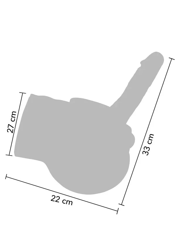 Ride My Hard Dick 4.4 kg by Hidden desire - Happytoys Sexshop: Toys for Feeling Happy & Easy 😊 - Discreet geleverd