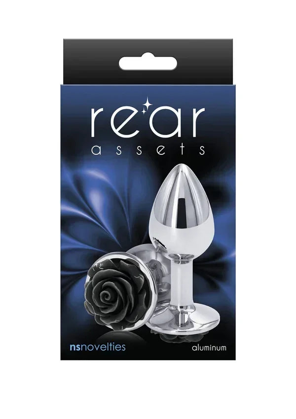 Rose Buttplug Small White by NS Novelties - Happytoys Sexshop: Toys for Feeling Happy & Easy 😊 - Discreet geleverd
