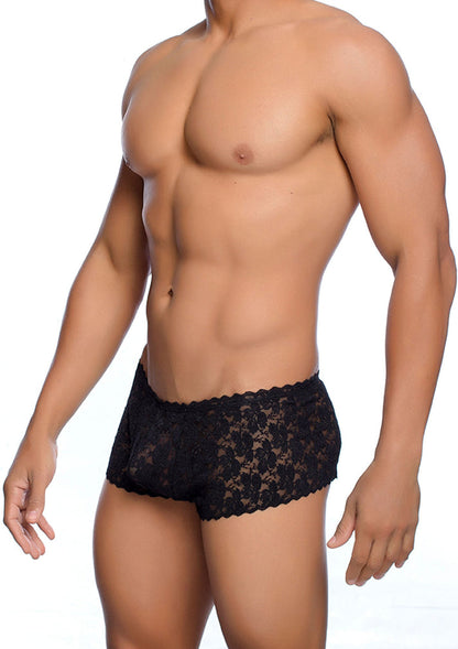 Rose Lace Boy Short by MOB Eroticwear