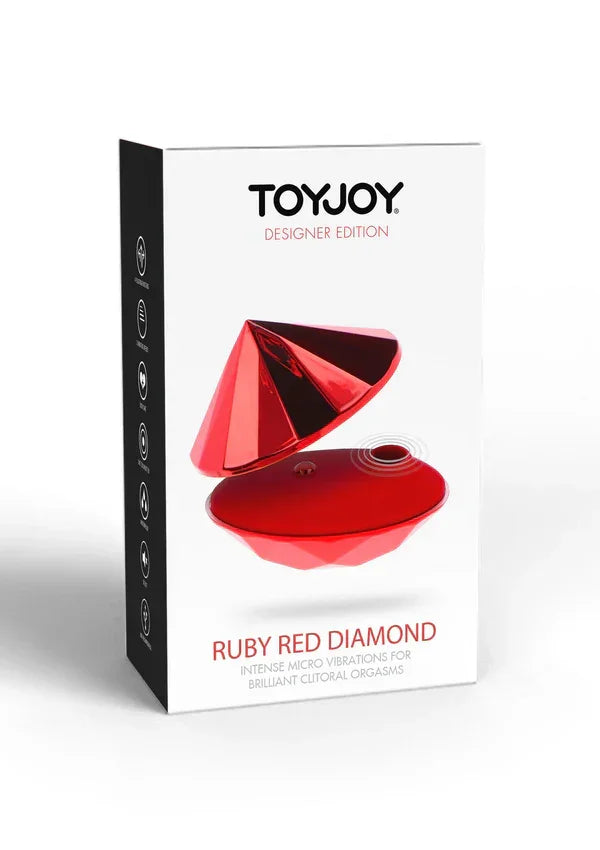 Ruby Red Diamond by ToyJoy - Happytoys Sexshop: Toys for Feeling Happy & Easy 😊 - Discreet geleverd