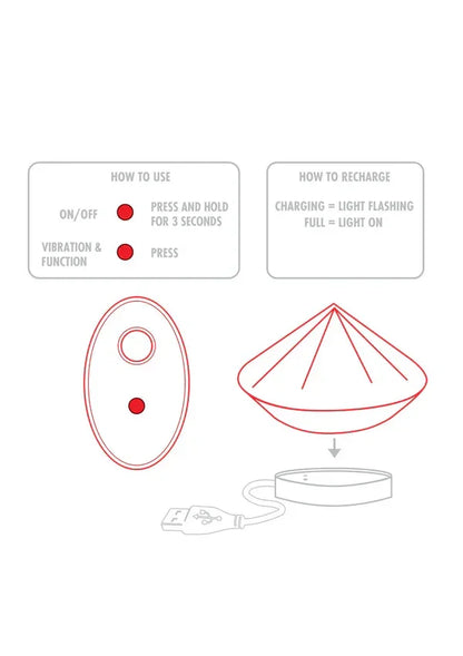 Ruby Red Diamond by ToyJoy - Happytoys Sexshop: online sex shop for Feeling Happy & Easy 😊 - Discreet geleverd