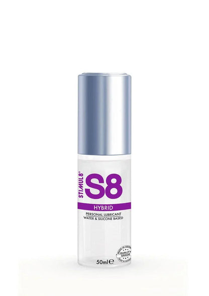S8 Hybrid Lube 50ml Glijmiddel - Happytoys Sexshop: Toys for Feeling Happy & Easy 😊 - Discreet geleverd