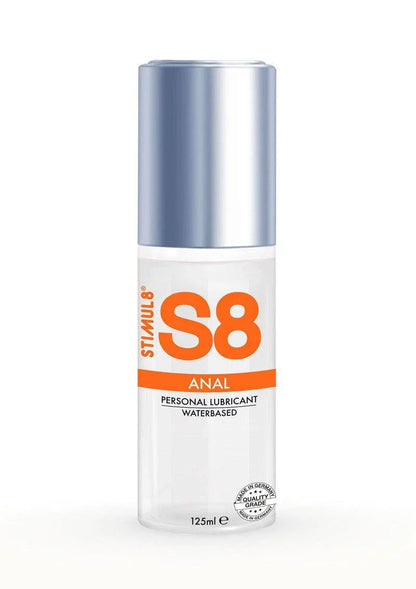S8 Waterbased Anal Lube 125ml Anaal Glijmiddel - Happytoys Sexshop: Toys for Feeling Happy & Easy 😊 - Discreet geleverd