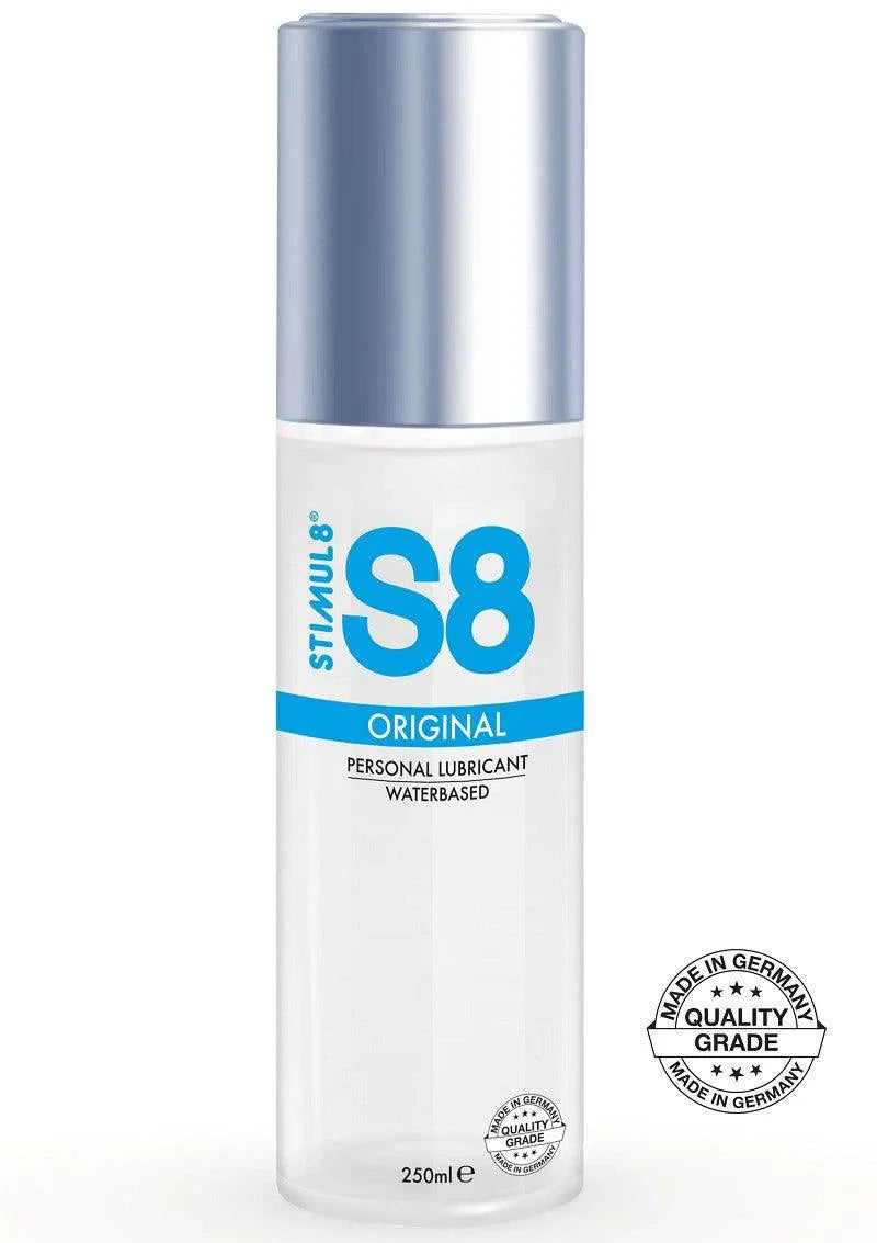 S8 Waterbased Lube 250ml glijmiddel - Happytoys Sexshop: Toys for Feeling Happy & Easy 😊 - Discreet geleverd
