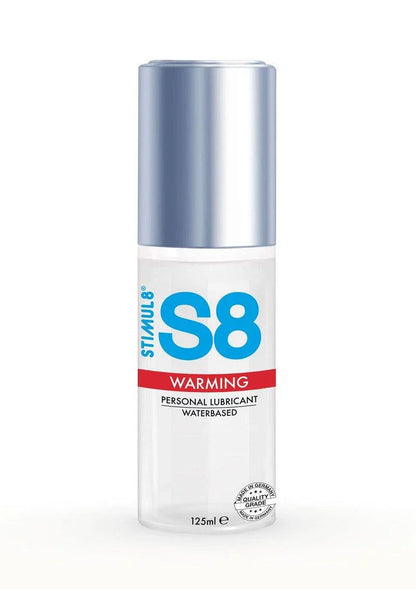 S8 Waterbased Warming Lube 125ml - Happytoys Sexshop: Toys for Feeling Happy & Easy 😊 - Discreet geleverd