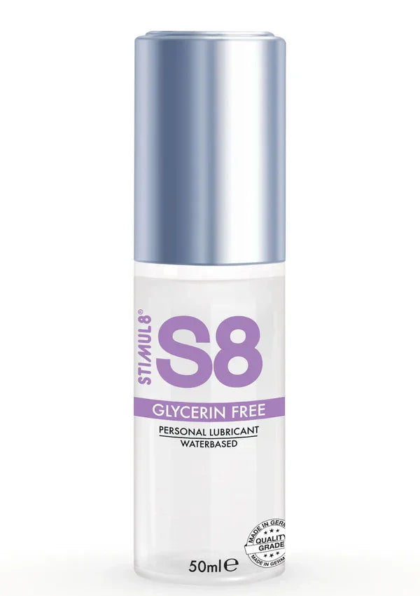S8 Glycerin Free Lubricant 50 ml by Stimul8 - Happytoys Sexshop: Toys for Feeling Happy & Easy 😊 - Discreet geleverd
