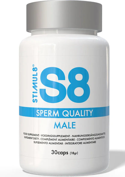 Sperm Quality Tabs 30 Pcs by S8 - Happytoys Sexshop: Toys for Feeling Happy & Easy 😊 - Discreet geleverd