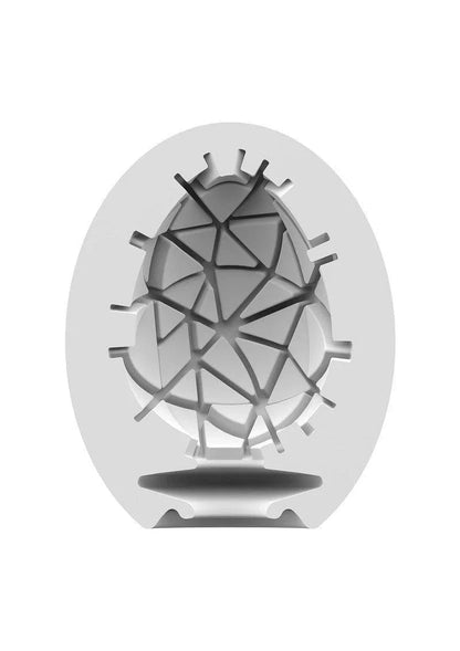 Satisfyer Masturbator Egg Crunchy 1pcs Masturbator - Happytoys Sexshop: Toys for Feeling Happy & Easy 😊 - Discreet geleverd